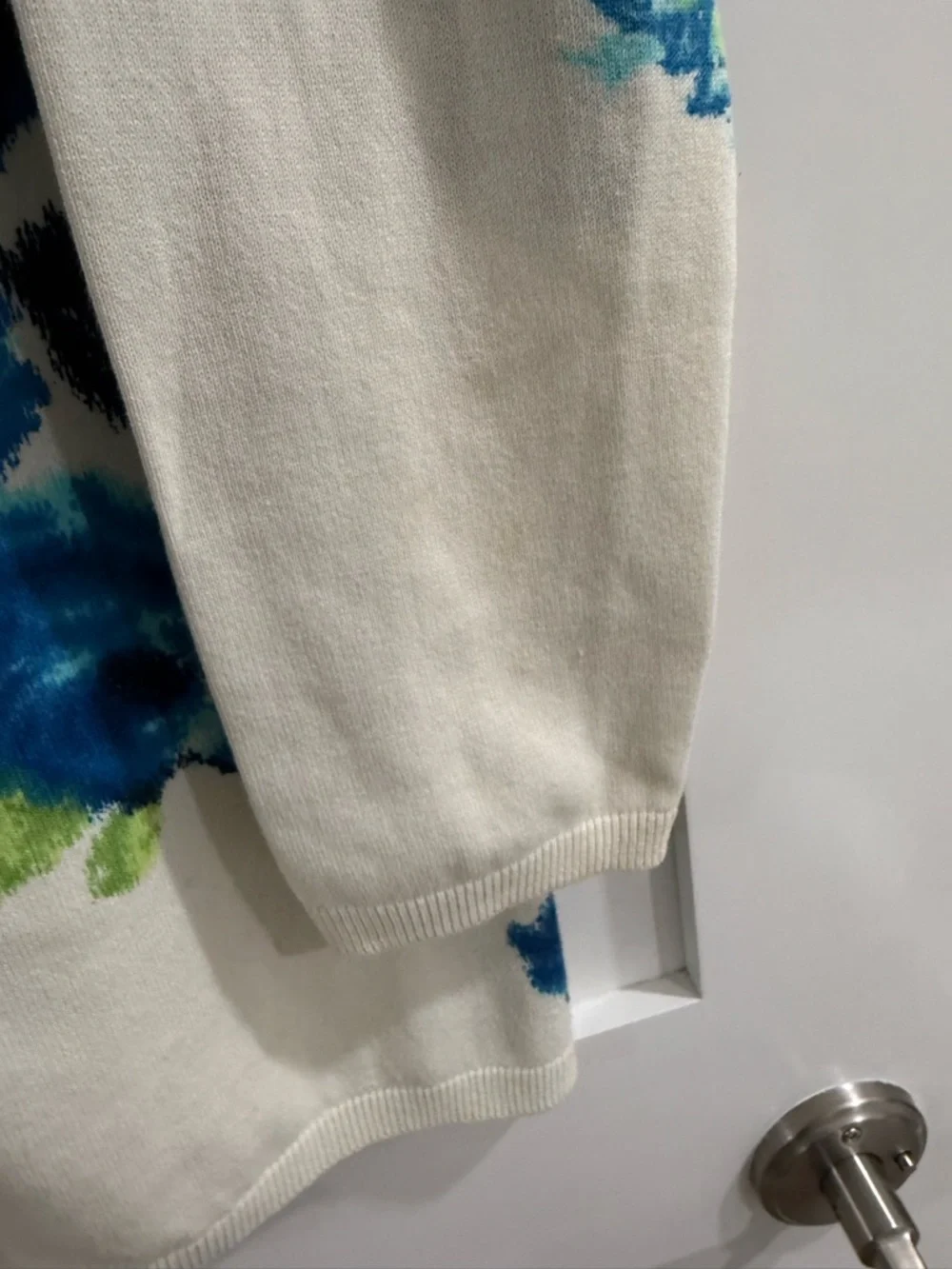 Vittadini multicolor floral / paisley cardigan (fair)